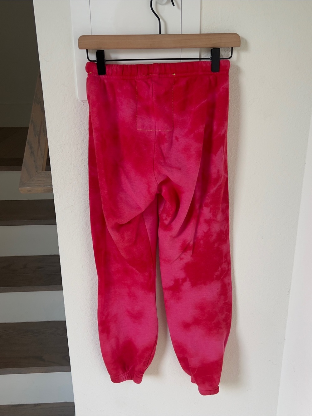 Aviator Nation Hand Dyed Tie Dye Sweatpants - Crystal Red - NWOT - Picture 8 of 8